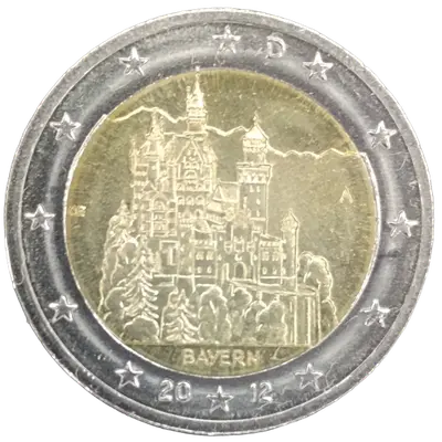 Federal State of Bavaria, Neuschwanstein Castle near Füssen (Bundesländer I)