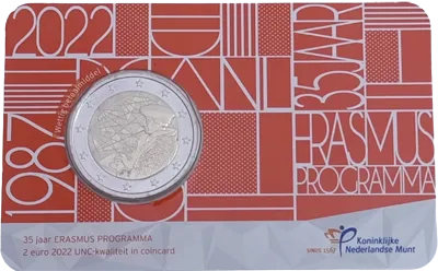 Niederlande 2022 – 35. Jahrestag des Erasmus-Programms – Coincard