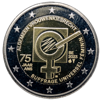 75th Anniversary of the National Suffrage for Women in Belgium