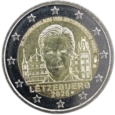 25th Anniversary of the Accession to the Throne of Grand Duke Henri - Relief Version
