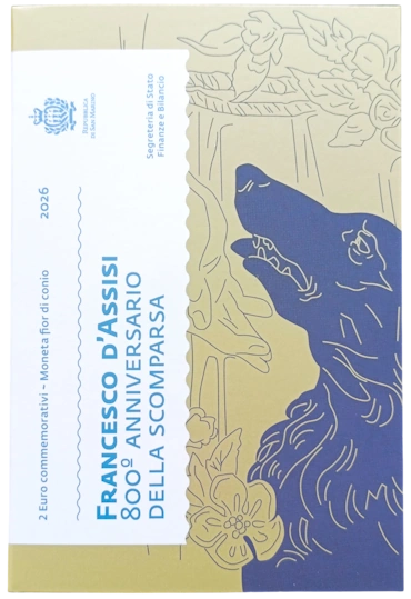 San Marino 2026 – 800. Todestag des Heiligen Franz von Assisi – Folder
