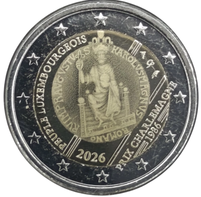 Luxembourg 2026 – Awarding of the International Charlemagne Prize to the people of Luxembourg - Photo Version in BU-Set
